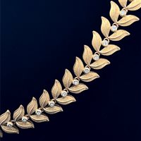 Halskette Cianfrone Gioielli Dame in Gold Diamante 0.53 Ct COOR-71-198 - COOR-71-198